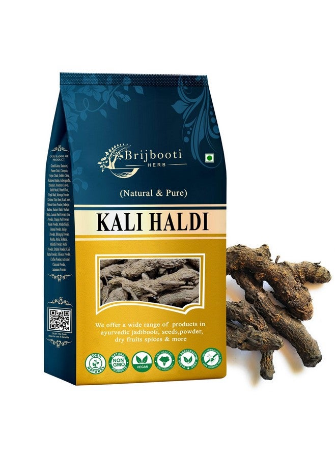BrijBooti بريجبوتي كالي هالدي 400 جرام | كركم أسود - نركاشور - نار كاشور - نركتشور - كركم زيرومبت - جذر زيدواري - Image 1