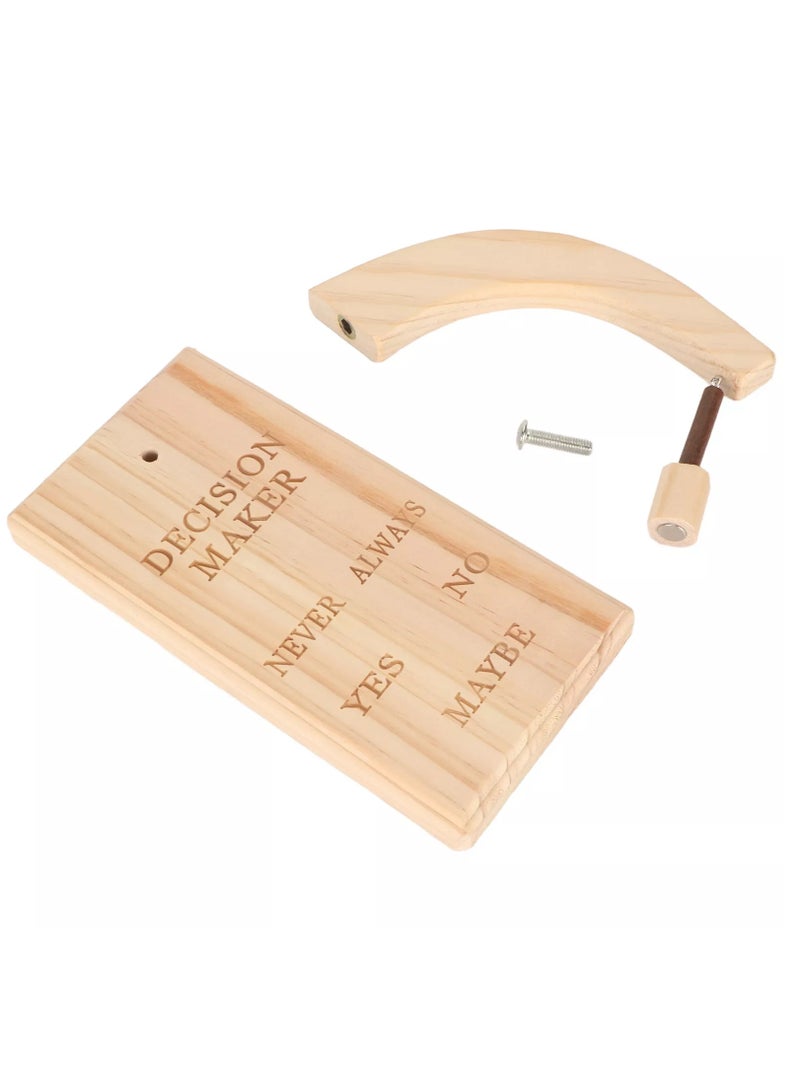 MileMelo Decision Maker, Standard Swing the Pendulum and Find the Answer to Your Question, Wooden Creative Oscillating Magnetic Selector, Choose the Best Gift for Difficulty Disorder.yes or No Pendulum  - Image 3
