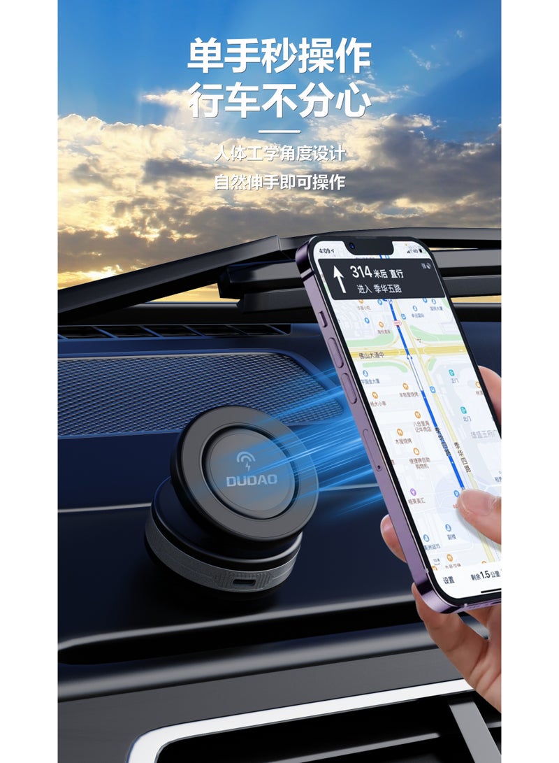 DUDAO F24MAX-B 15W WLESS CHARGING CAR MOUNT - Image 5