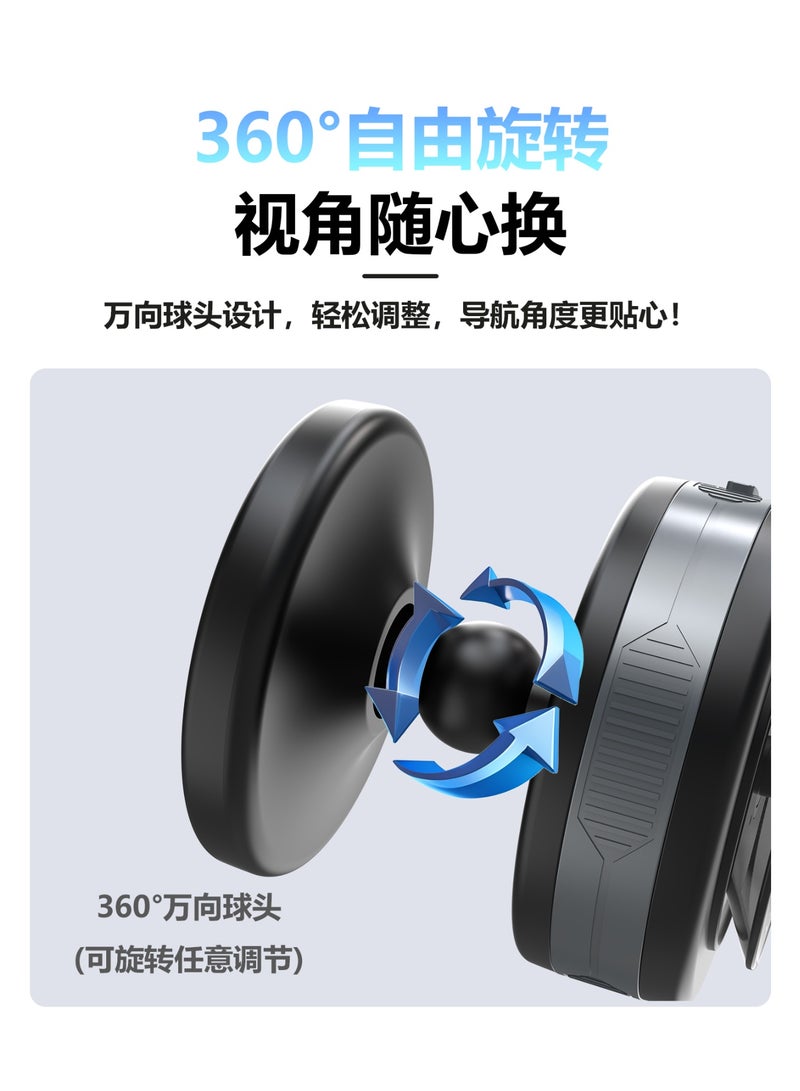 DUDAO F24MAX-B 15W WLESS CHARGING CAR MOUNT - Image 2