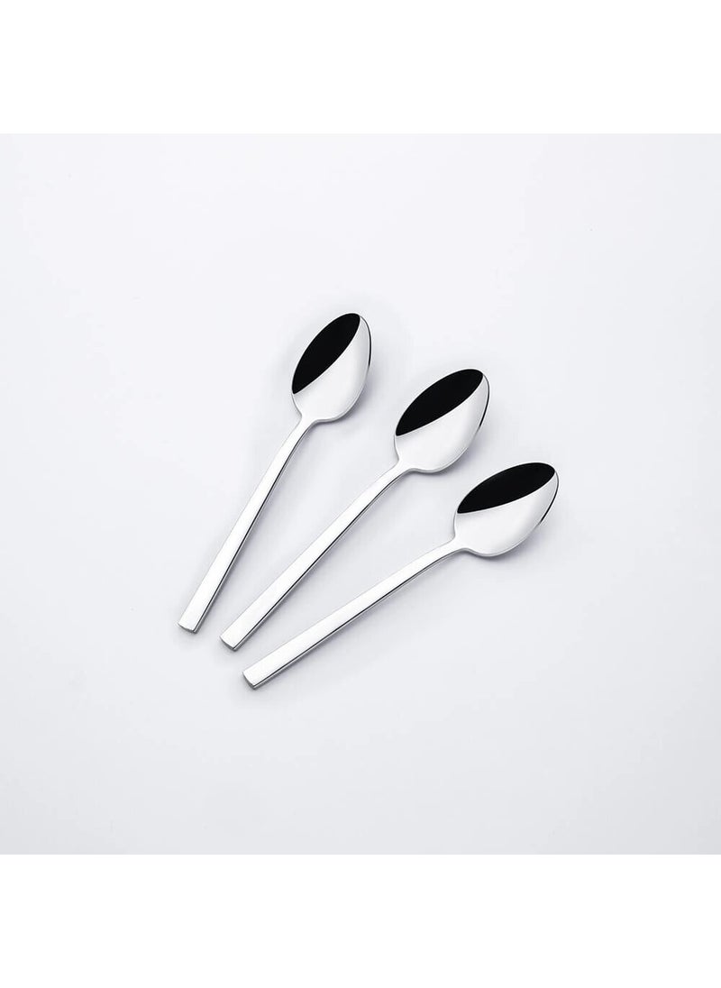 Nehir Set of 6 Dalyan Plain Tea Spoons 