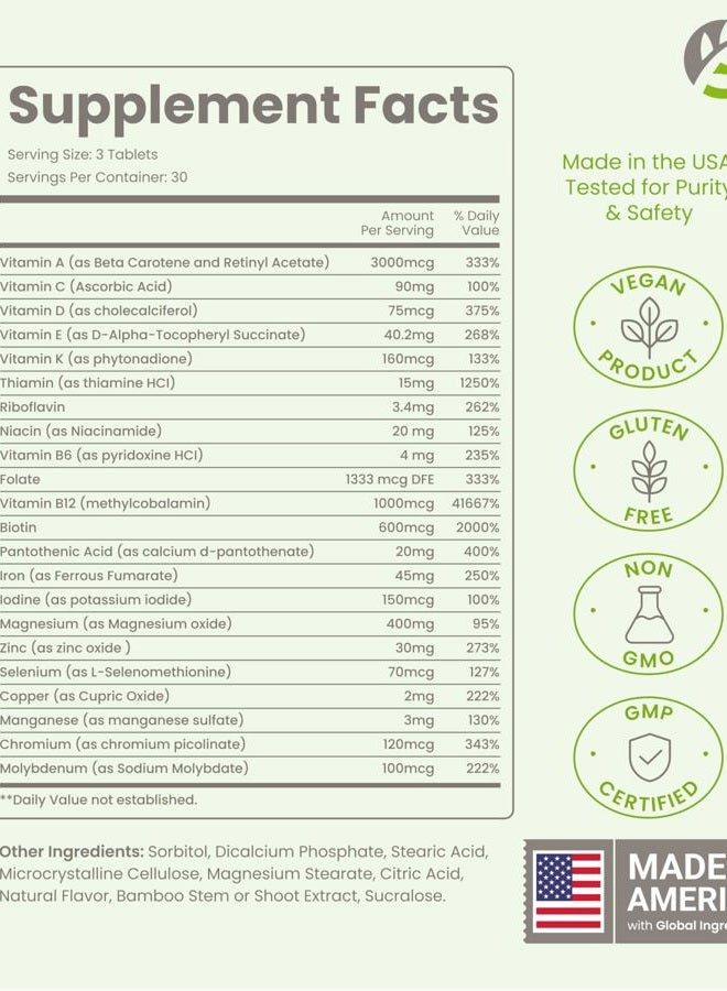 Bari Slim Complete Chewable Bariatric Multivitamin Tablets - 45 mg Iron Bariatric Vitamin & Supplement for Post Bariatric Surgery Including Gastric Bypass & Sleeve - Delicious & Convenient | Orange - Image 5