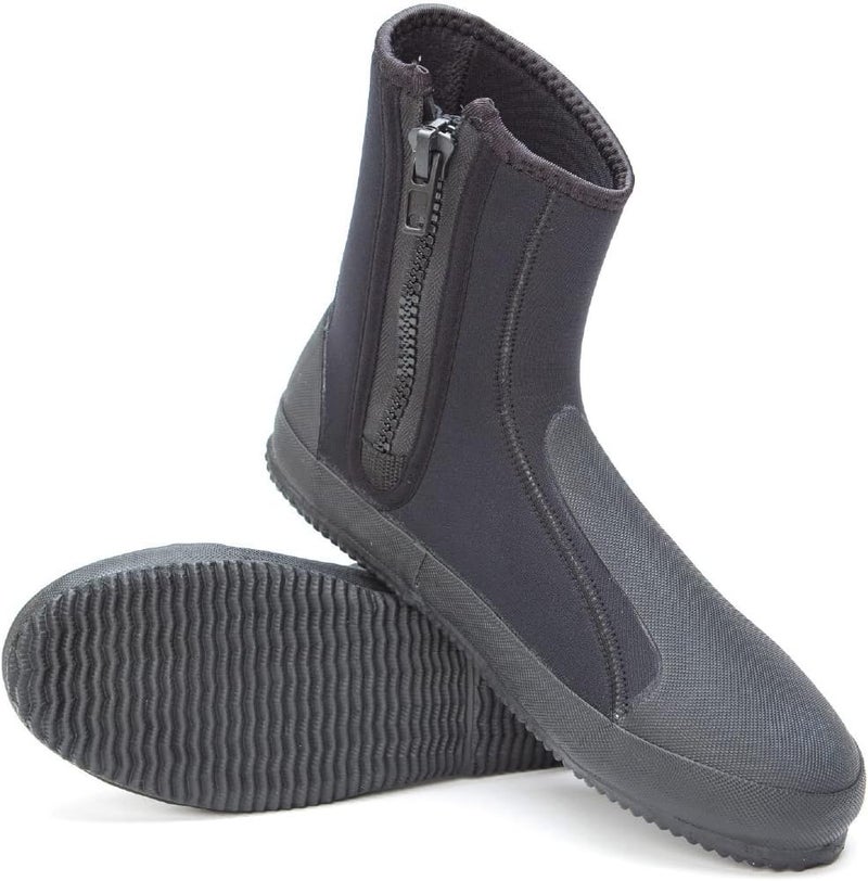 XS Scuba 5 mm Deluxe Zipper Boots - Image 1