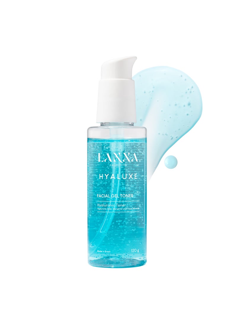 لانكسا كوزميتيكس تونر جل هيا لوكس – مرطب وقابض للمسام بحمض الهيالورونيك والسيلانيتريول والمعادن الدقيقة – 120 مل – لانكسا كوزمتكس - Image 1