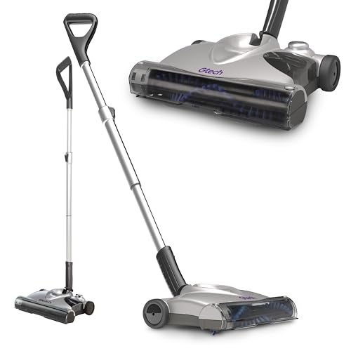 Gtech SW02 Cordless Lithium Carpet and Hardwood Floor Sweeper - Cordless Adjustable Vacuum - Up to 60 Minutes of Runtime - Rechargeable 7.2v Li-ion Battery - Lightweight (3.5 lbs.) - Image 1