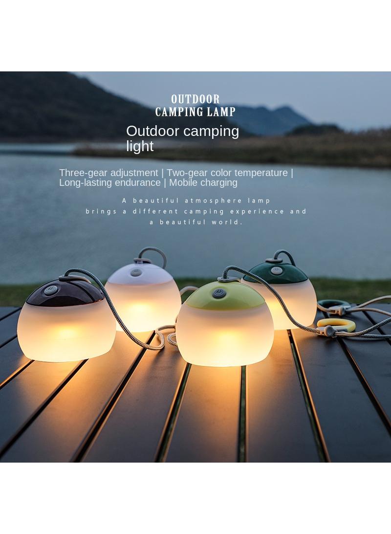 Y&D Outdoor Waterproof High Brightness LED Camp Tent Silicone USB Rechargeable Camping Light - Image 2