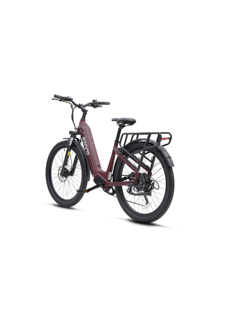 ENVO Electric Bicycle – ST0 Large Maroon - Image 3