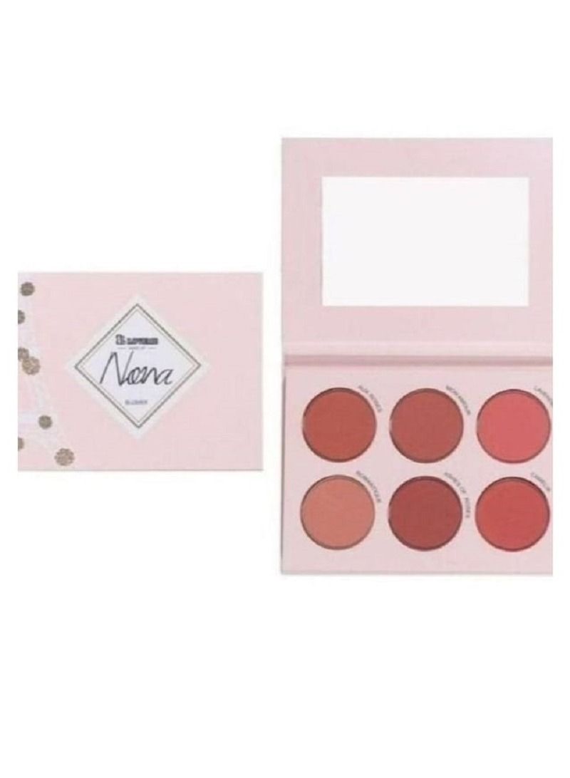 Love Me 6 Colors Blush Palette - Image 2