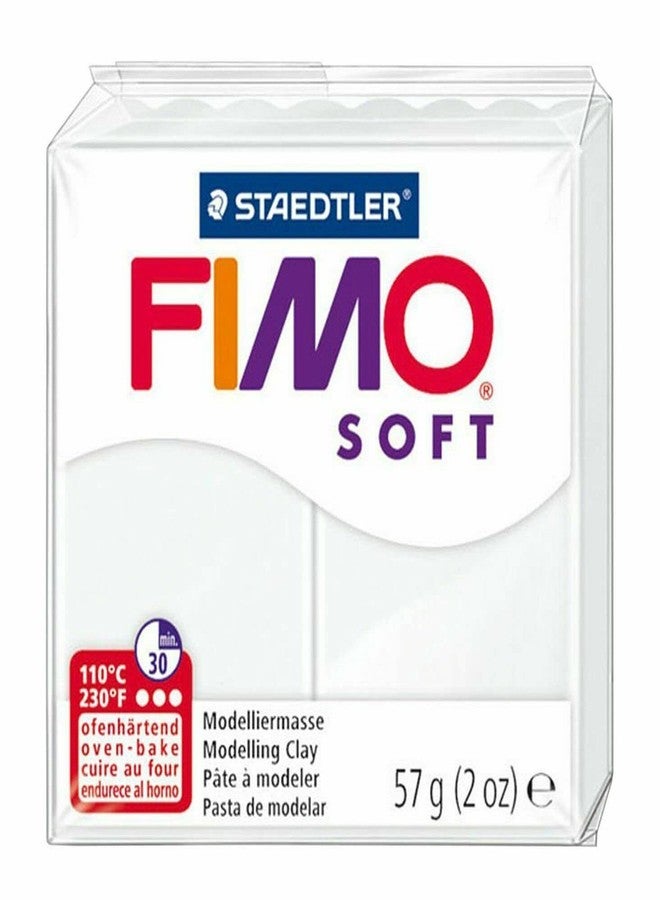 FIMO طين النمذجة البوليمرية FIMO Soft & Effect - 57 جرام - مجموعة من 8 - مجموعة سكويسي جوسي - Image 4