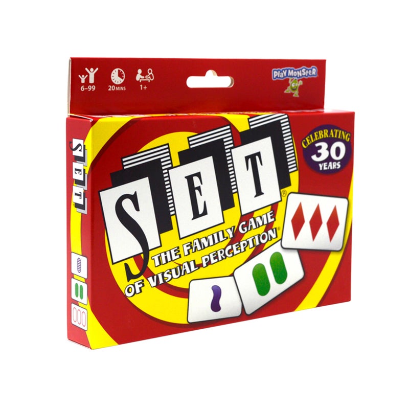 PlayMonster SET Enterprises SET - The Family Card Game of Visual Perception - Race to Find The Matches, For Ages 8+,81 Cards, Rules included - Image 1