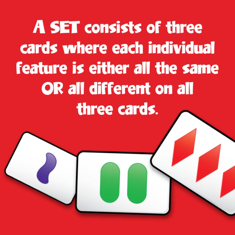 PlayMonster SET Enterprises SET - The Family Card Game of Visual Perception - Race to Find The Matches, For Ages 8+,81 Cards, Rules included - Image 3
