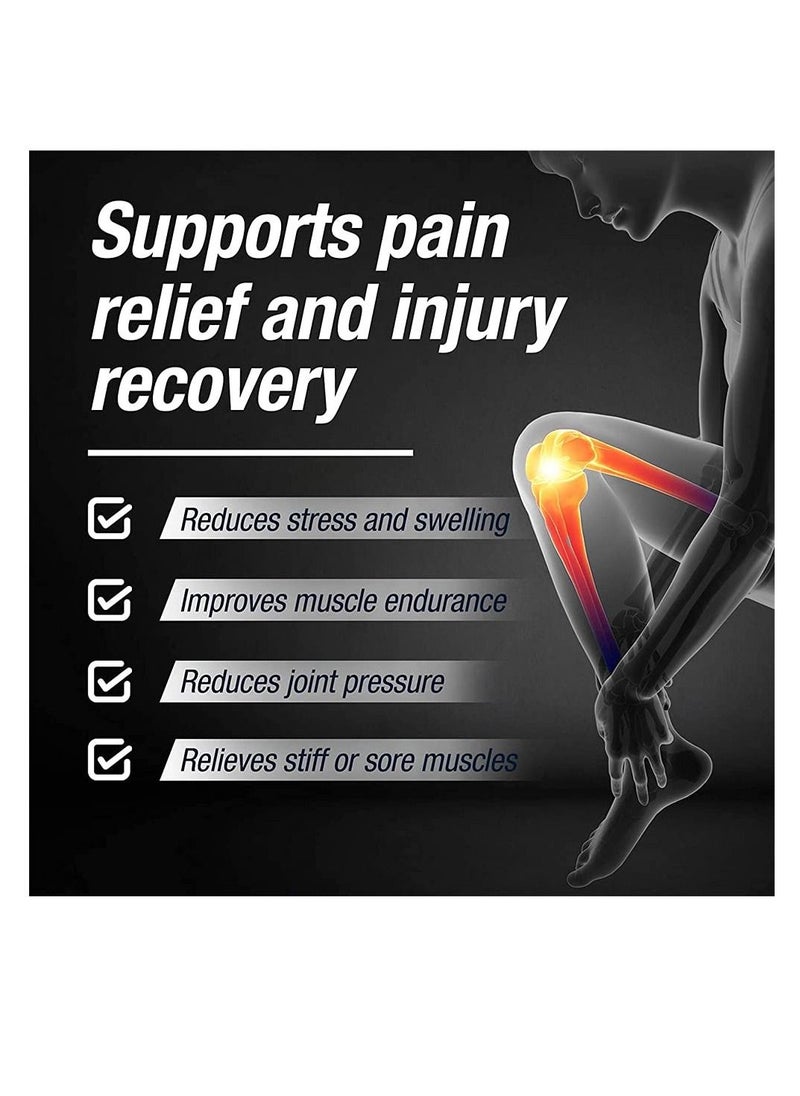 Excefore - Knee Brace,Knee Compression Sleeve for Men and Women, Knee Brace Support Adjustable for Running, Knee Pads for Meniscus Tear, Arthritis, Running, Basketball, Jogging, Post Surgery Recovery - Image 1