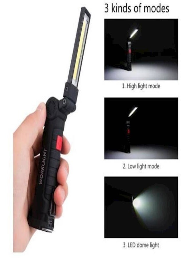 Loquat Rechargeable Portable 5 Mode Cob Work Lights For Car Repair - Image 5