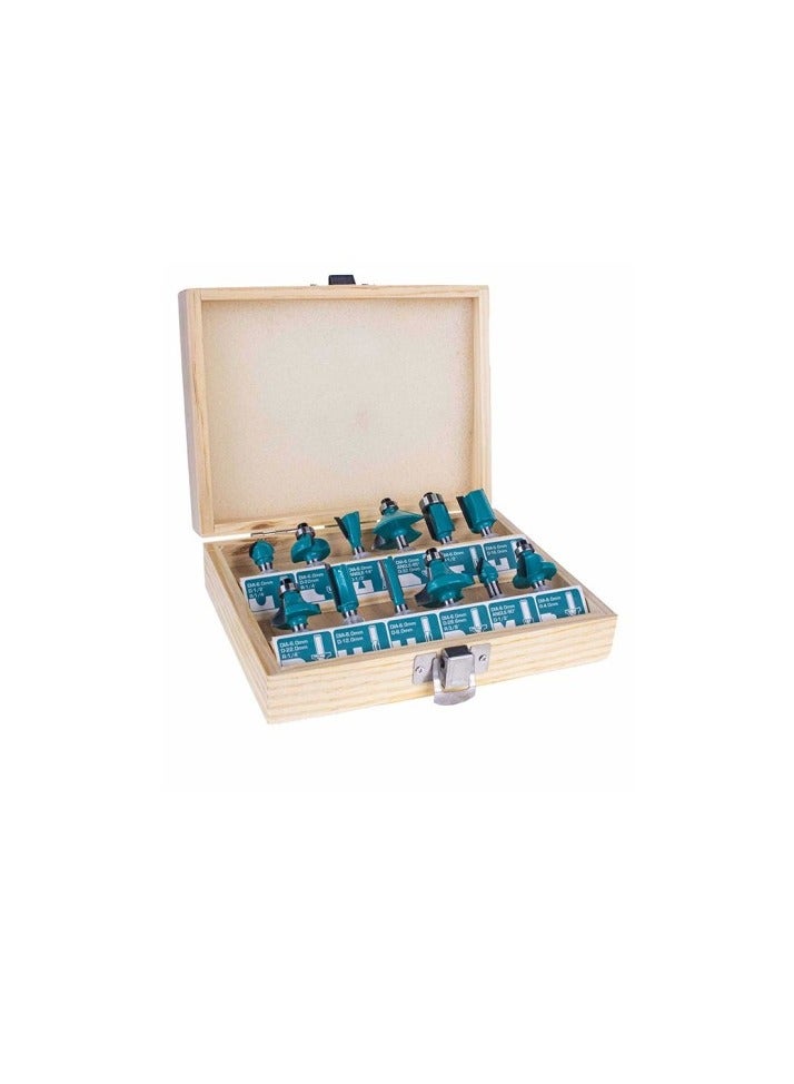 Total  Router Bits Set 8Mm Tacsr1121