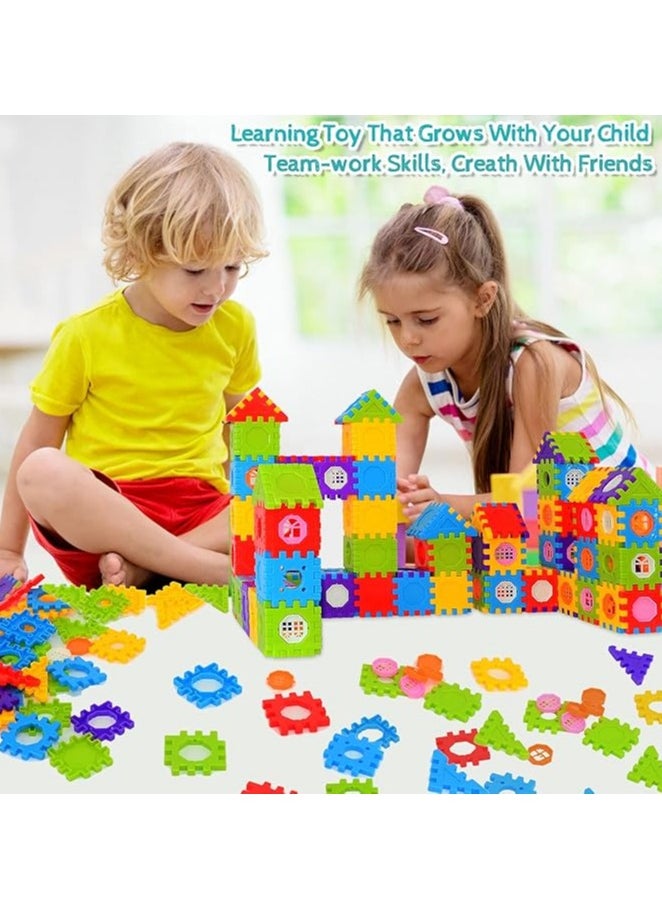 CHU DAI Building Blocks for Toddlers u0026 Kids 350 Pcs Toy Building Sets – STEM Building Toys –Interlocking Building Blocks for Toddlers and Kids  - Image 4