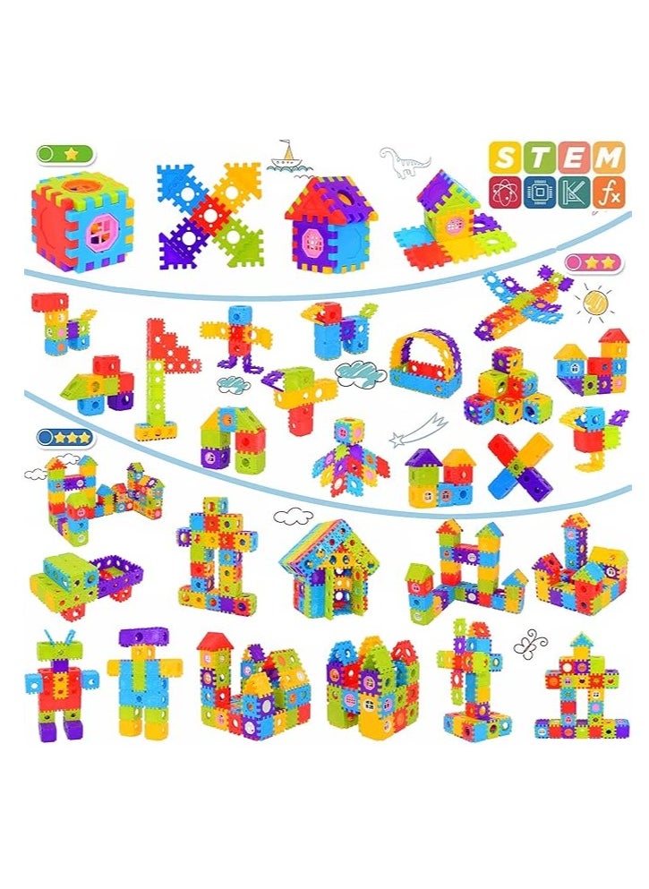 CHU DAI Building Blocks for Toddlers u0026 Kids 350 Pcs Toy Building Sets – STEM Building Toys –Interlocking Building Blocks for Toddlers and Kids  - Image 2