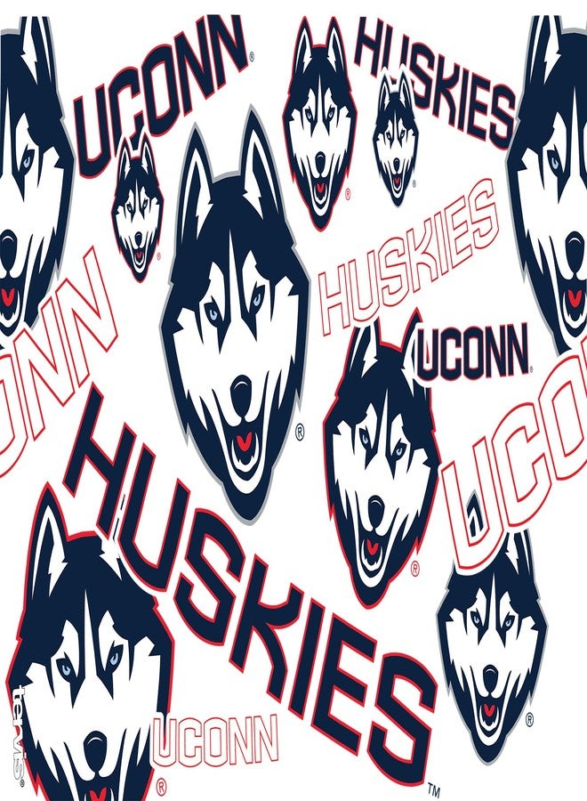 Tervis UConn Huskies All Over Tumbler with Wrap and Navy Lid 16oz, Clear - Image 2