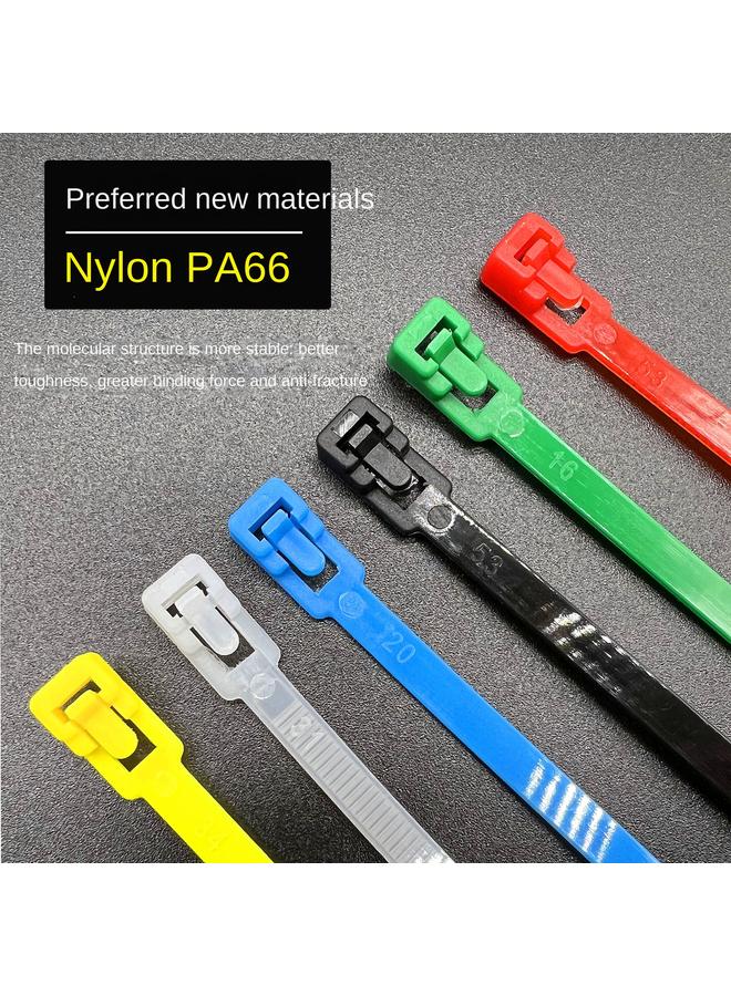 Bluejw Buckle Nylon Tie Removable Recycling Loosable Industrial Grade Buckle Nylon Tie Buckle - Image 3