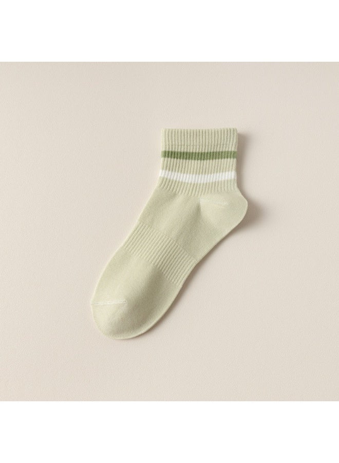 KUYING Fashion Anti Slip Breathable Sports Socks Eight Piece Set