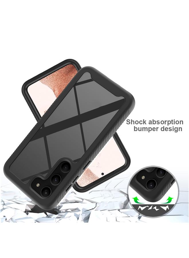 S-TOP Case For Samsung Galaxy S23 5G Two-layer Integrated Transparent TPU + PC + PET Protective Phone Case - Image 3