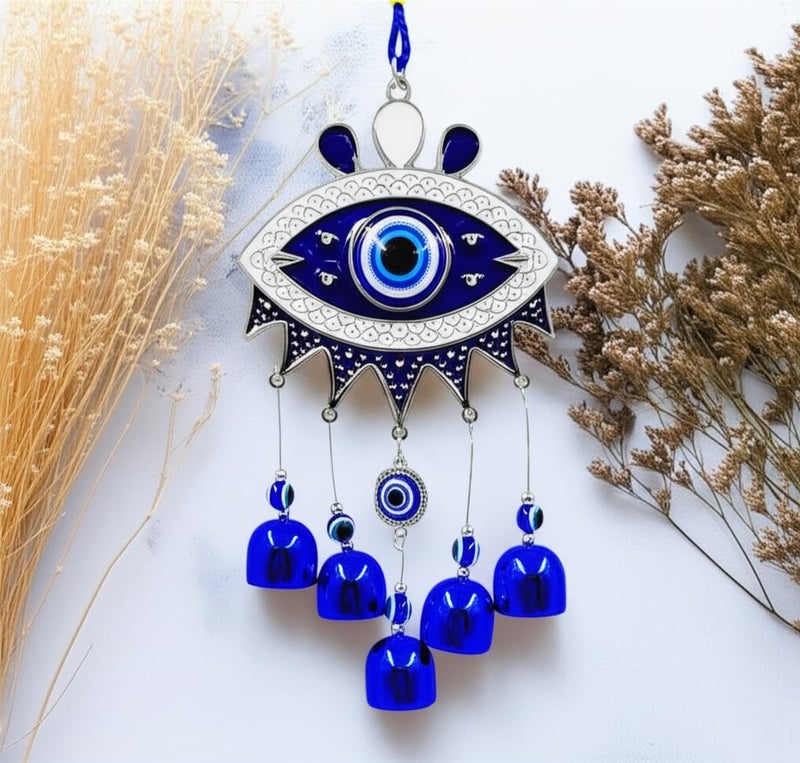 ARTISKRITI Evil Eye Hanging Nazar Suraksha Nazar Battu for Home Entrance Decoration, House Main Door Decor Hanging Decorative Items, Feng Shui Items for Good Luck - Image 2
