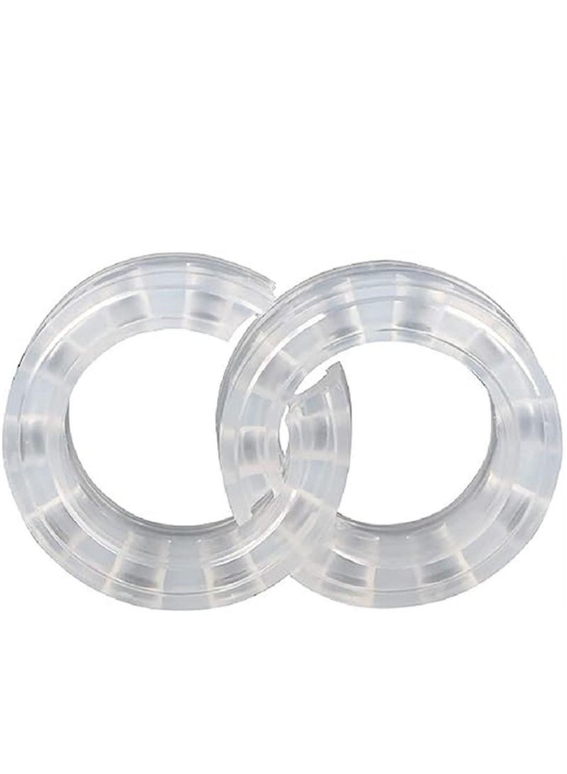 2 Pack Car Shock Absorber, Automotive Suspension Shock Absorber, Universal Car Shock Buffer Power Cushion  Coil Spring Spacer - Image 1