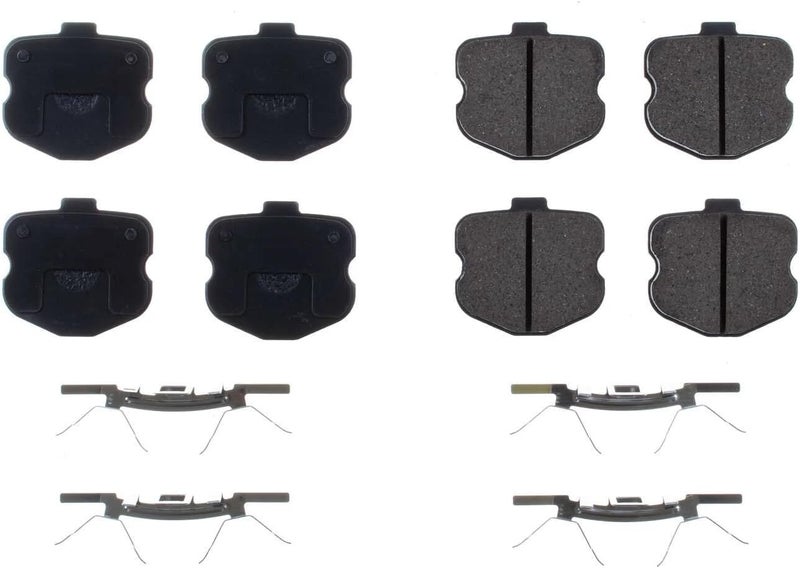 POWERSTOP Power Stop Rear Brake Kit For Chevrolet Corvette 2006-13 - Ceramic Brake Pads With Installation Hardware, 17-1185R - Image 2