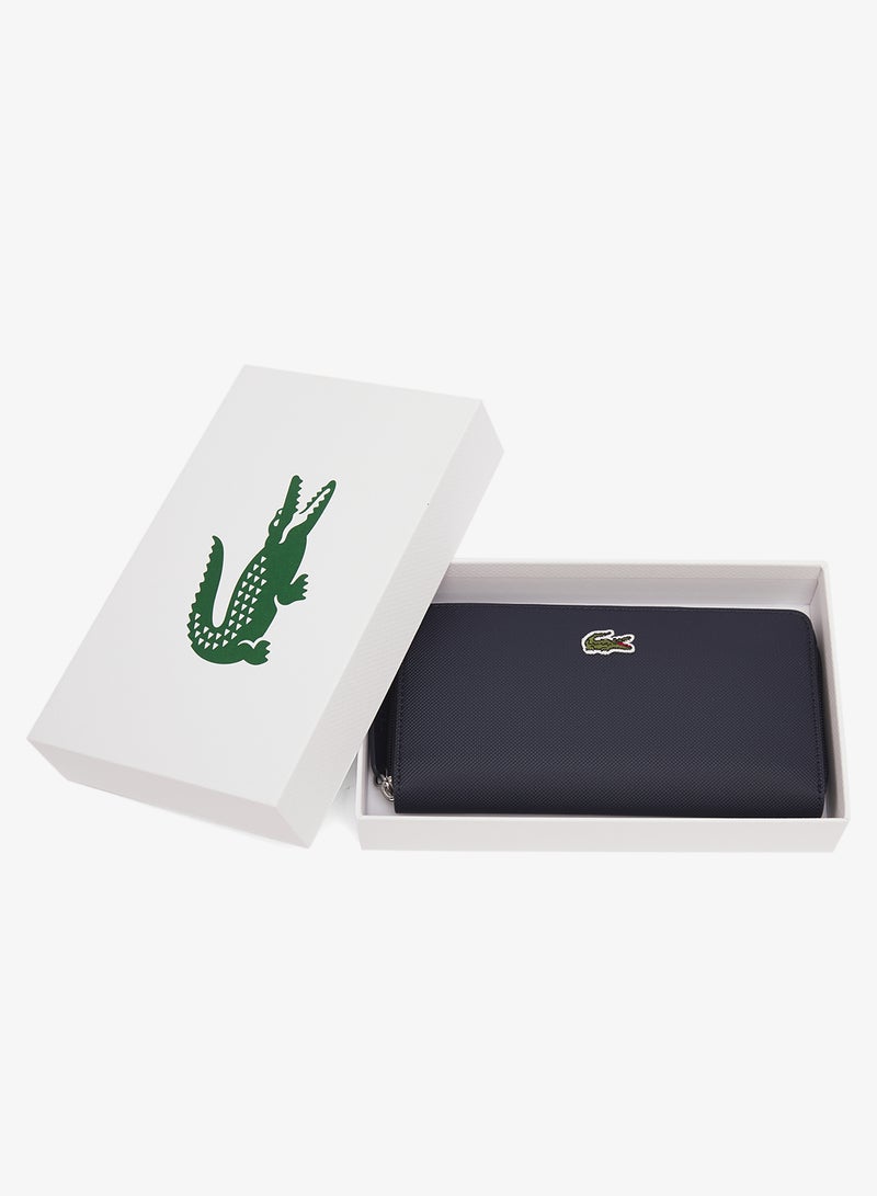 LACOSTE Logo Zip Around Long Wallet - Image 5