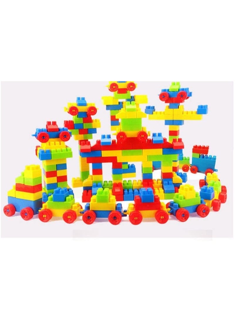 158-Pieces High Quality Sturdy And Durable Building Blocks Set For Kids 3+ Years  - Image 3