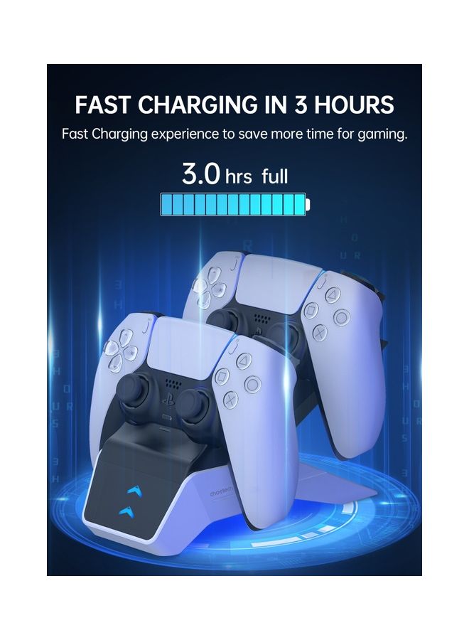 CHOETECH Charging Station For PS5 Controller - Image 2