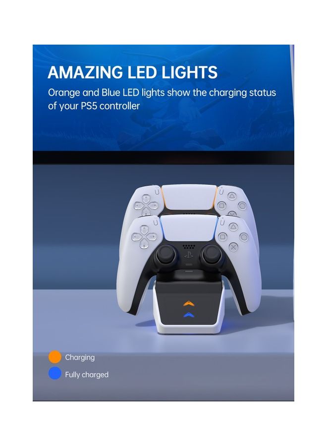 CHOETECH Charging Station For PS5 Controller - Image 4