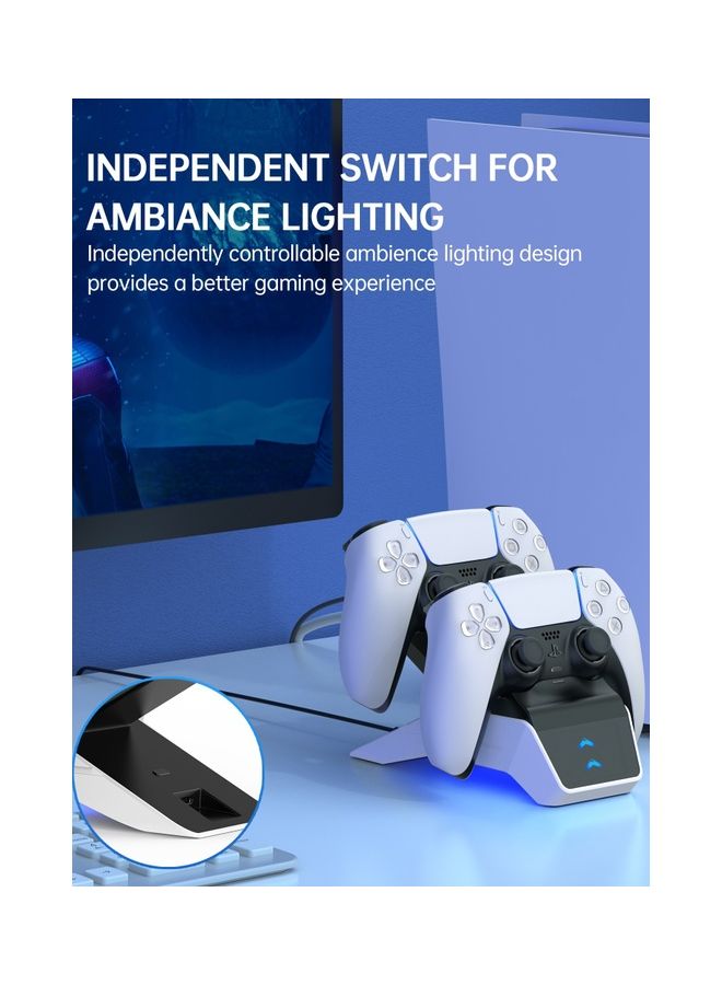CHOETECH Charging Station For PS5 Controller - Image 5