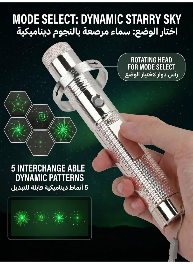 High-power laser pointer dynamic green - Image 3