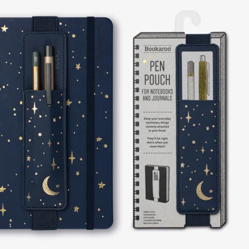 IF Bookaroo Pen Pouch - Moon & Stars - Image 1