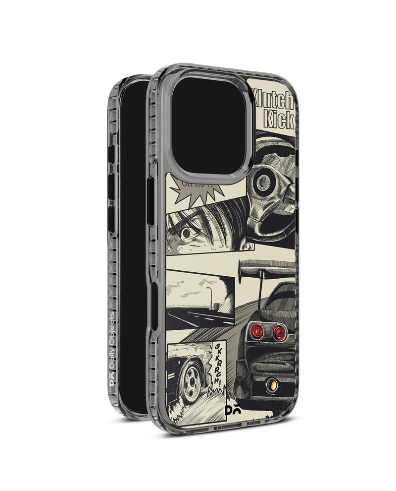 DailyObjects Case for iPhone 16 Pro Max Compatible with Mag-Safe Wireless Charging, Stride 2.0 K3 The Drift Saga Slim Shockproof Back Cover with Inner Magnetic Ring - Image 5