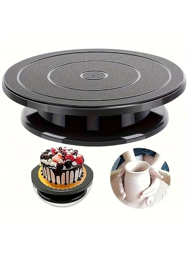 White 82pcs Cake Turntable Baking Kit with 50 Piping Bags and Nozzles - Image 5