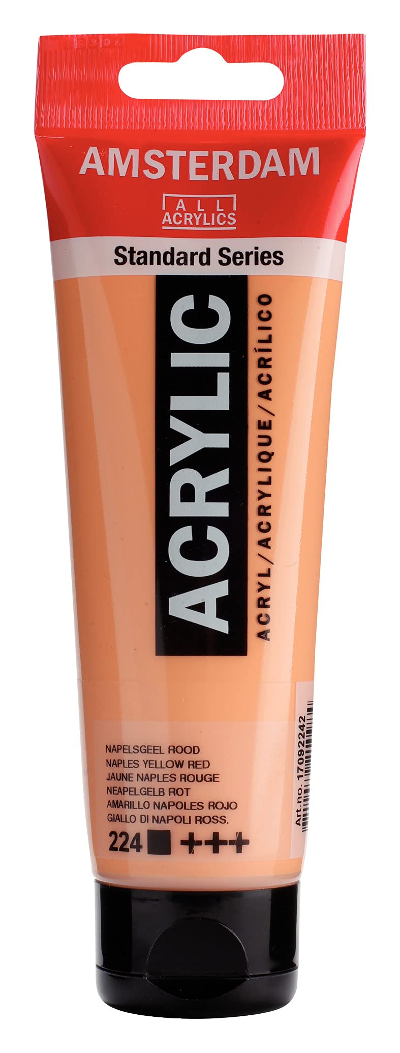 Amsterdam Standard Series Acrylic Tube 120ml Naples Yellow Red 224 17092242