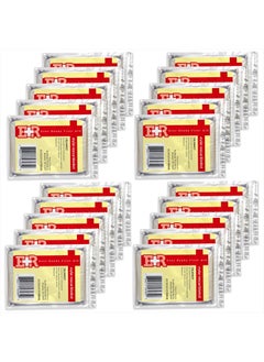 Ever Ready First Aid Mylar Rescue Blanket, Large Silver Thermal Sheet for Emergency and Survival, 54” x 84” – 20 Count  - Image 1