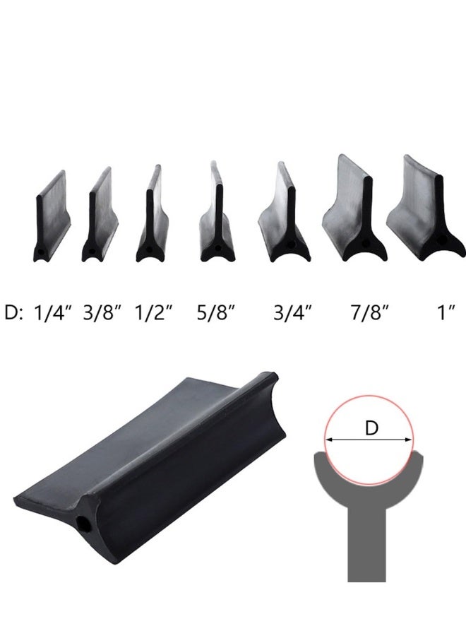 14 pcs Rubber Polishing Pad Flexible Contours Convex Concave Sanding Block, Sandpaper Holder Woodworking Tools Double Ended Contour Grinding Block for Lathe Wood Carving u0026 Crafts, Black Rubber
