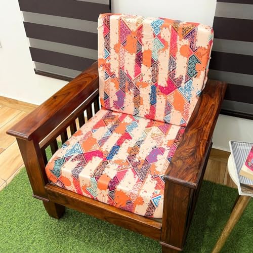 FABANE Stretchable Spandex Printed Sofa Slipcovers - Pack of 10 Sofa Seat Covers for Living Rooms, Couches, Wooden Sofas and Offices (Multicolor) - Image 5