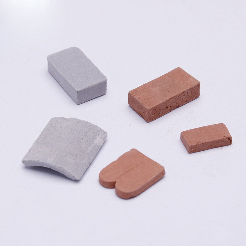 Brick Model Children'S Handmade Diy Sand Table Simulation Building Small House Mini Brick Micro Landscape Building Block Toy - Image 3