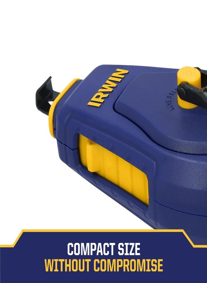 إيروين بكرة طباشير STRAIT-LINE COMPACT من IRWIN Tools، بطول 30 قدمًا (IWHT48440) - Image 3