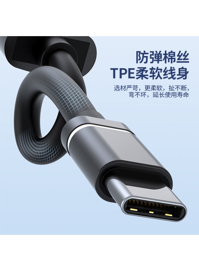 Akino Type-c To 3.5 Headset Docking Station Metal Usb Hub Digital Adapter Dual Usb Data Transfer - Image 4