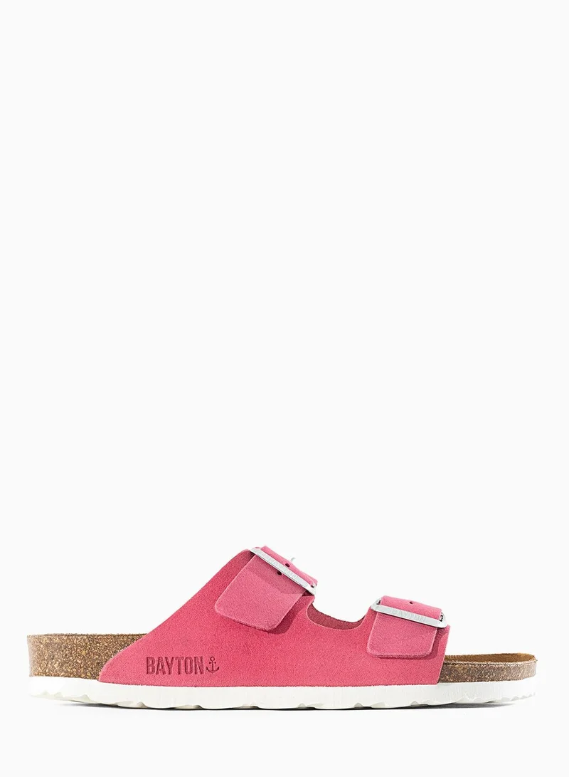 BAYTON Atlas Double Strap Flat Sandals