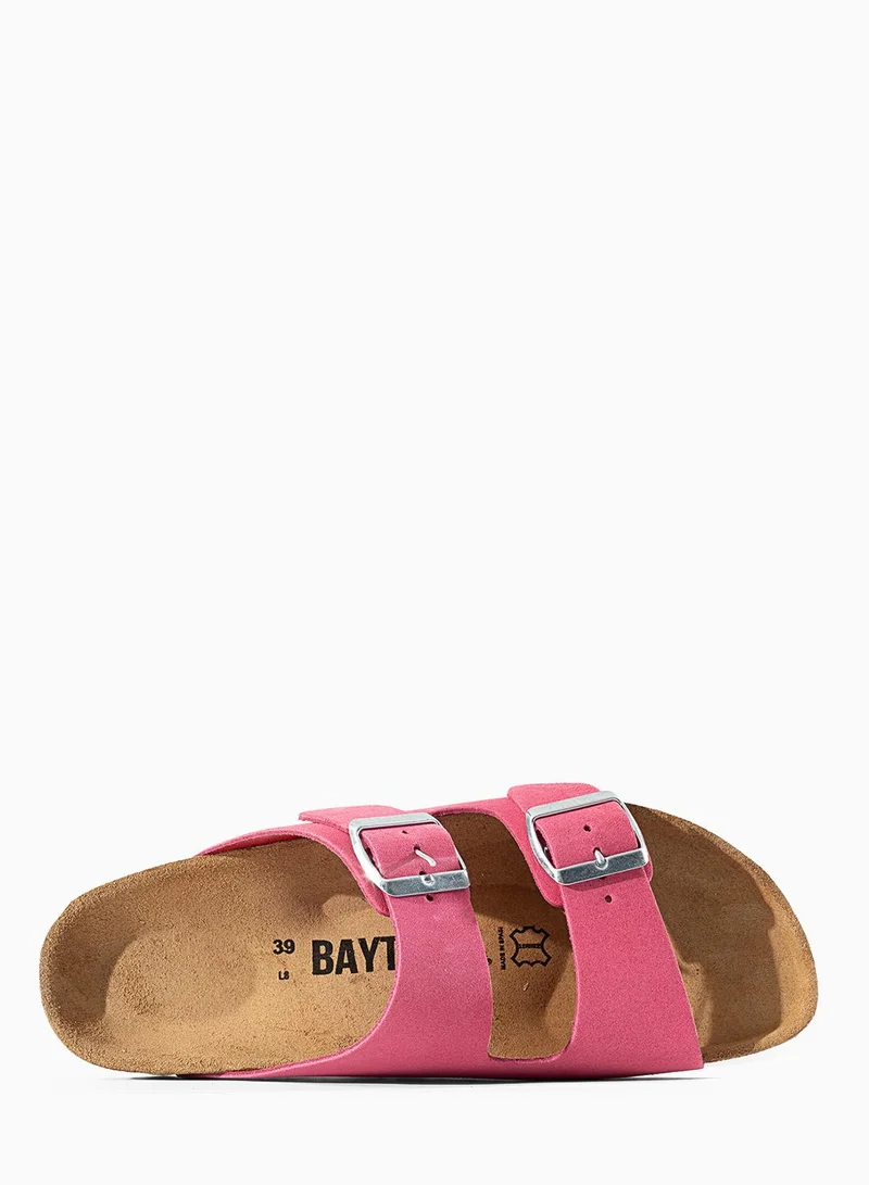 BAYTON Atlas Double Strap Flat Sandals