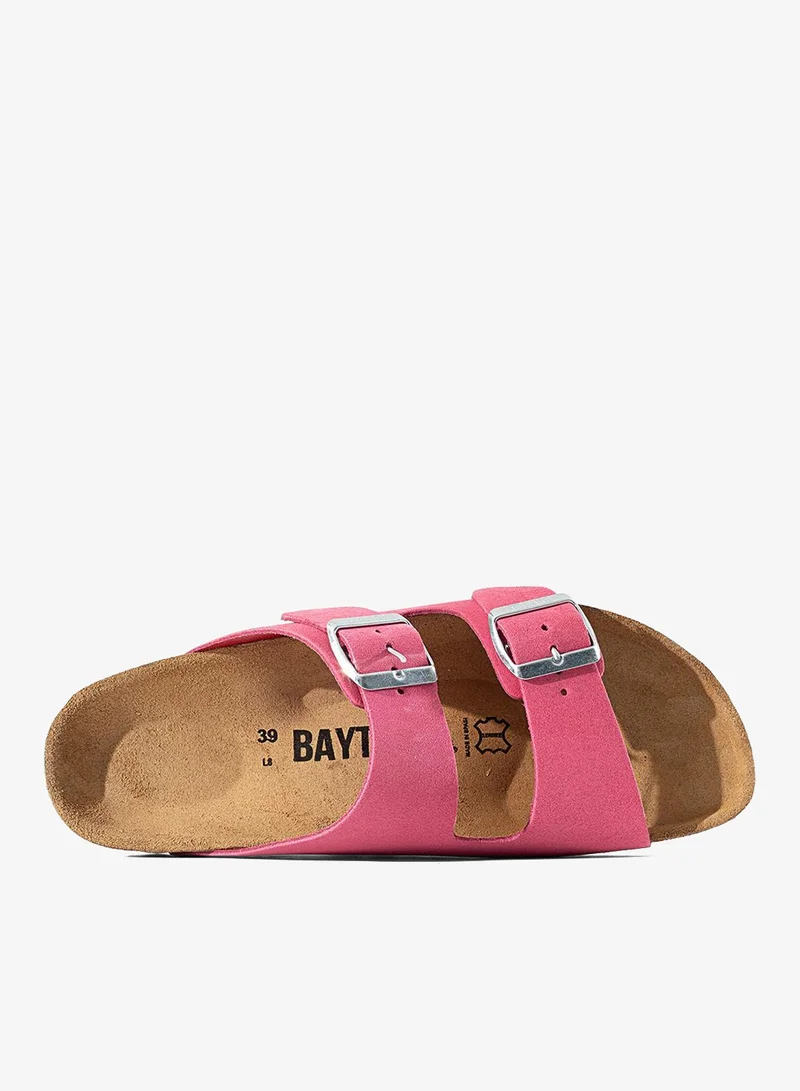 BAYTON Atlas Double Strap Flat Sandals