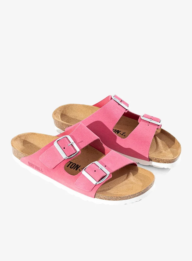 BAYTON Atlas Double Strap Flat Sandals