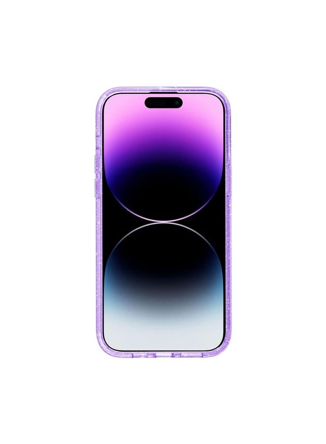 اس-توب جراب هاتف مغناطيسي MagSafe بتصميم Terminator بتصميم مسحوق لامع لهاتف iPhone 15 Plus - Image 3