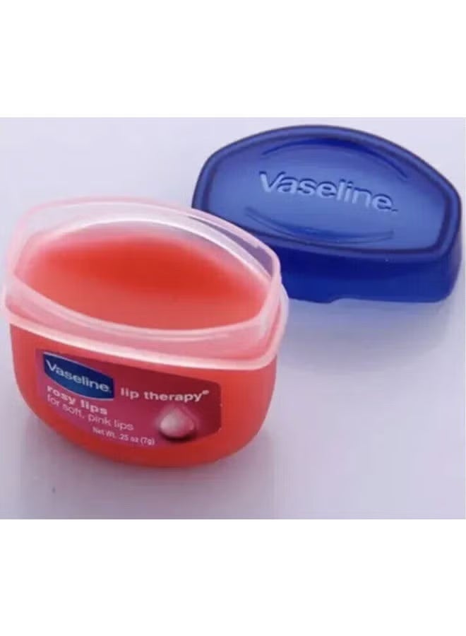 Vaseline Lip Therapy Rosy Lips Balm 7g - For Soft Pink Lips - Long Lasting Moisture & Glossy Finish - Image 4