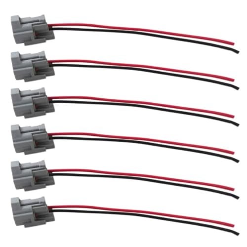 USonline911 موصل حقن الوقود الأنثوي عالي المقاومة 6 حزمة محدثة - Image 4